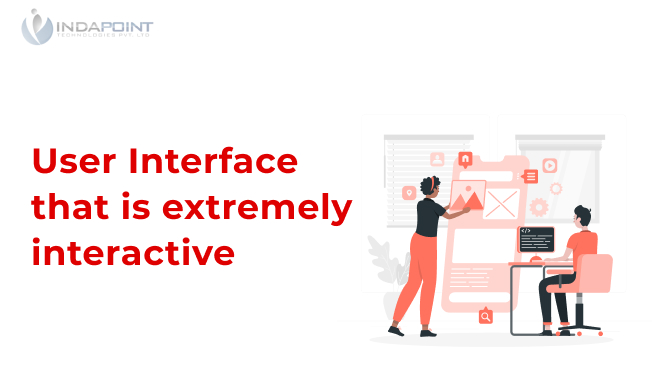 user interface that is extremely interactive 