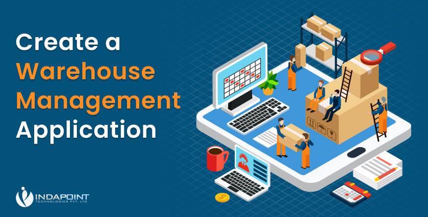 create a warehouse management application 