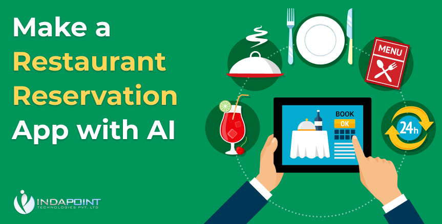build restaurant reservation app with AI