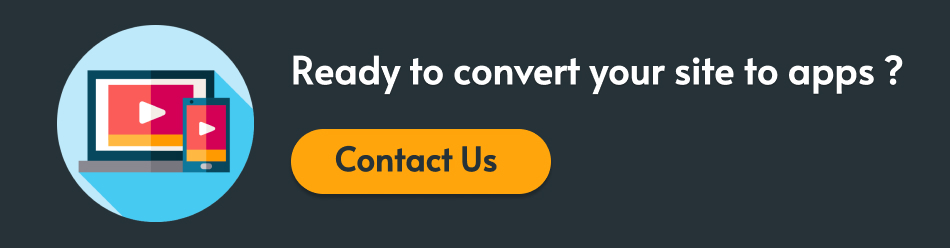 covert site to mobile apps