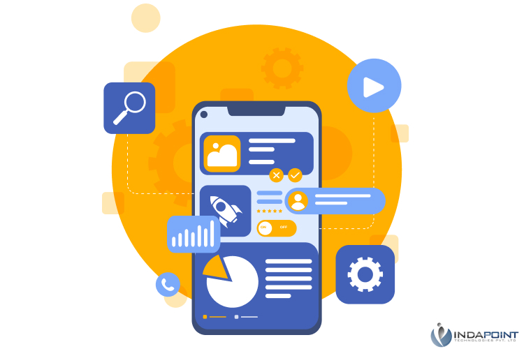 visual design of an app