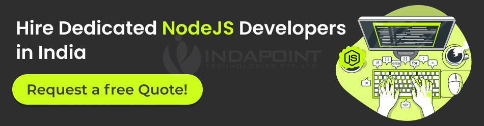 hire dedicated nodejs developers from india