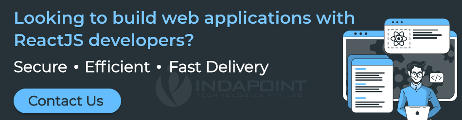 web application with reactjs developers