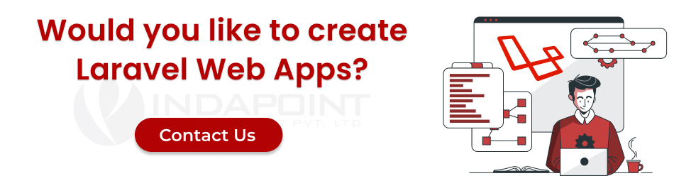 create laravel web apps