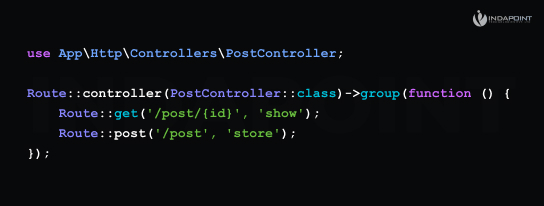 Controller-Course-Groups-Laravel-9
