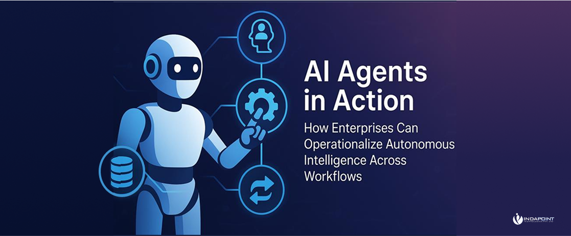 AI agent illustrating enterprise automation through orchestration and multi-agent systems for business AI strategy